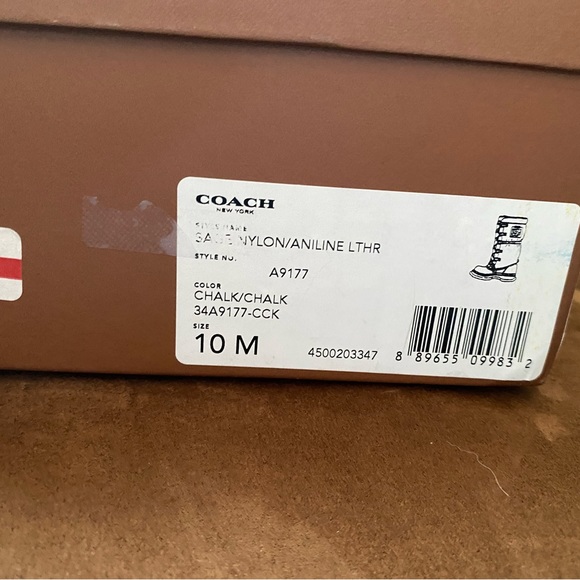 Coach Sage Aniline leather Winter Snow Boots - Picture 15 of 16